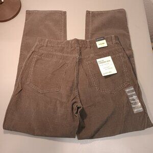 St. John's Bay men's Easy Fit Corduroy Jean relaxed pants -NWT- sz 34 x 32 NWT